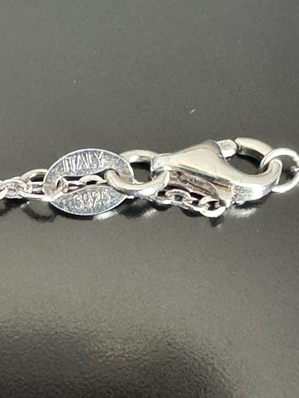 Classic 925 Silver Adjustable Chain - 15-17” - Picture 2 of 5